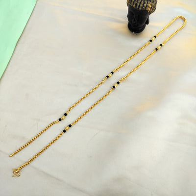 Green beaded chain 