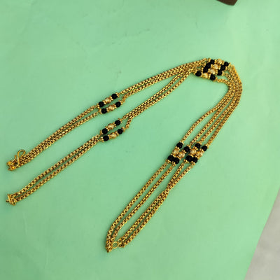 black beaded chain 