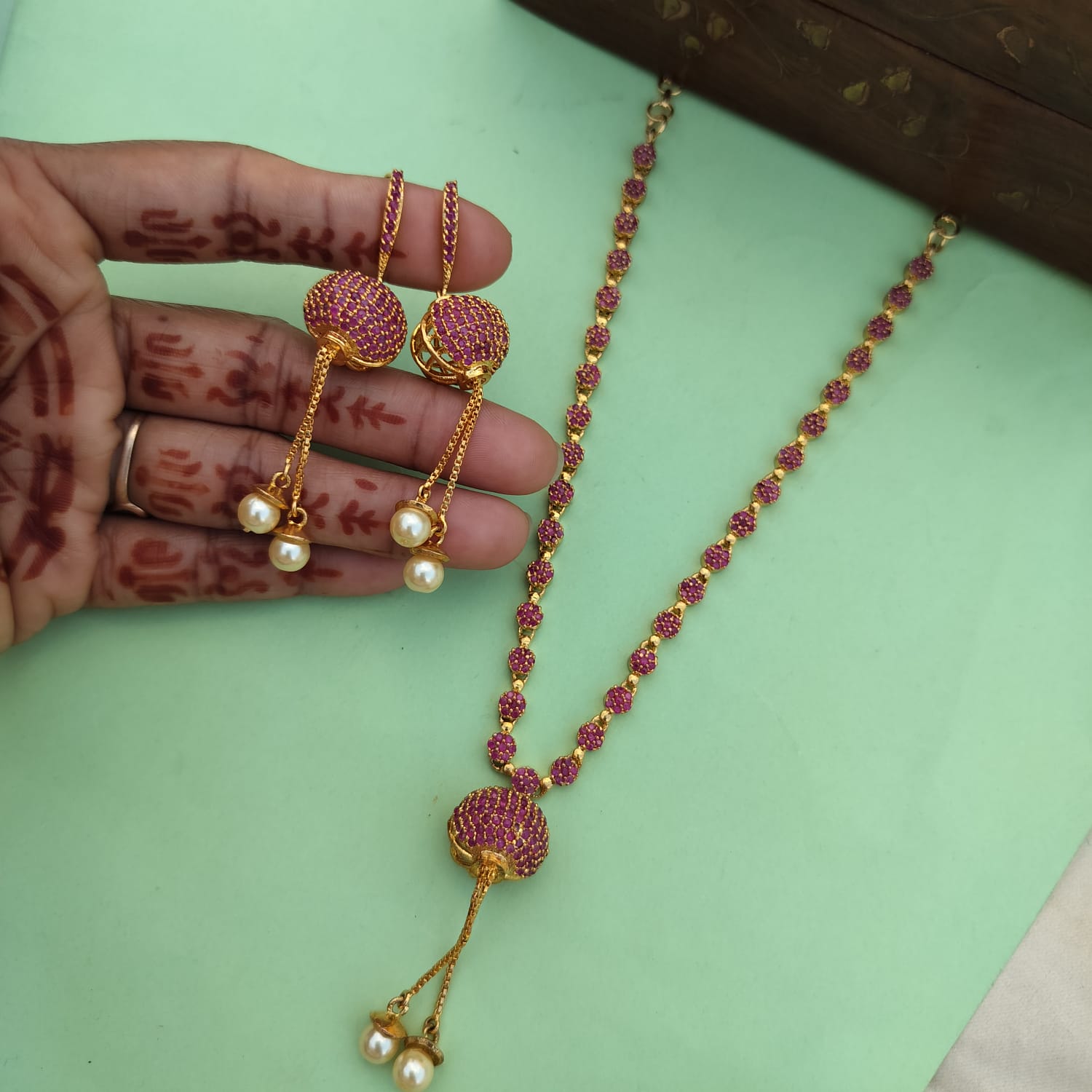 Ad necklace