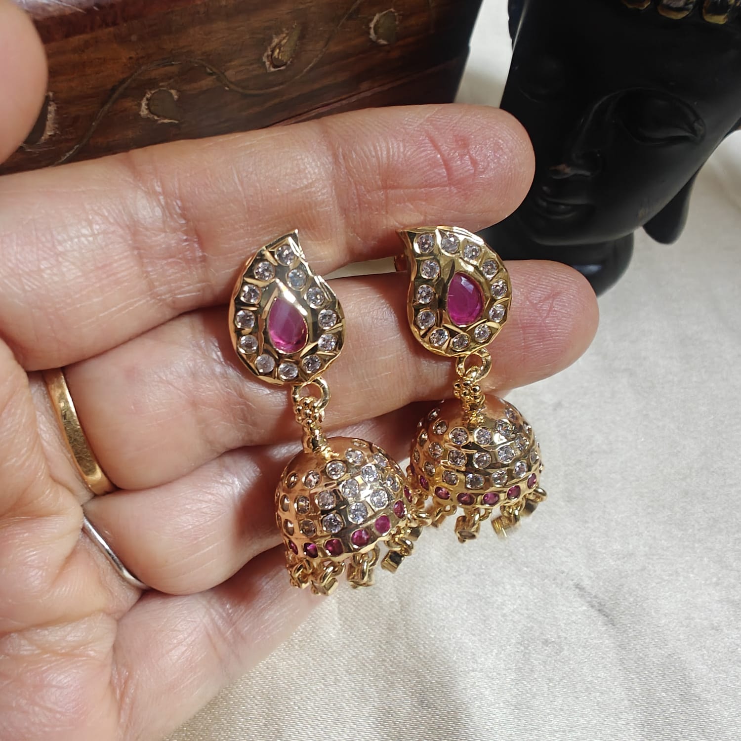 panchaloha earings