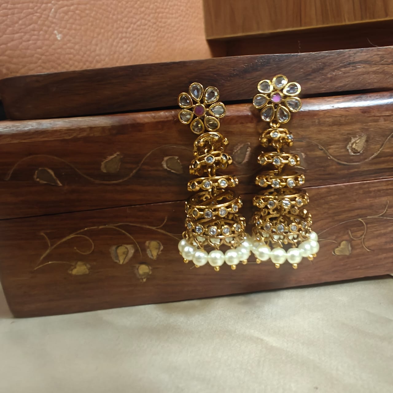 layered earings