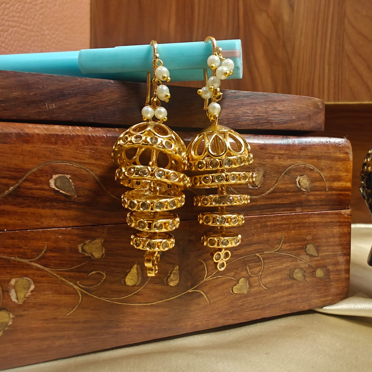 layered earings
