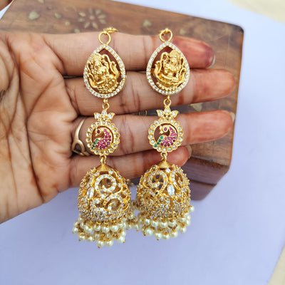 jumka with earcuff