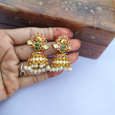  peacock Ear cuff