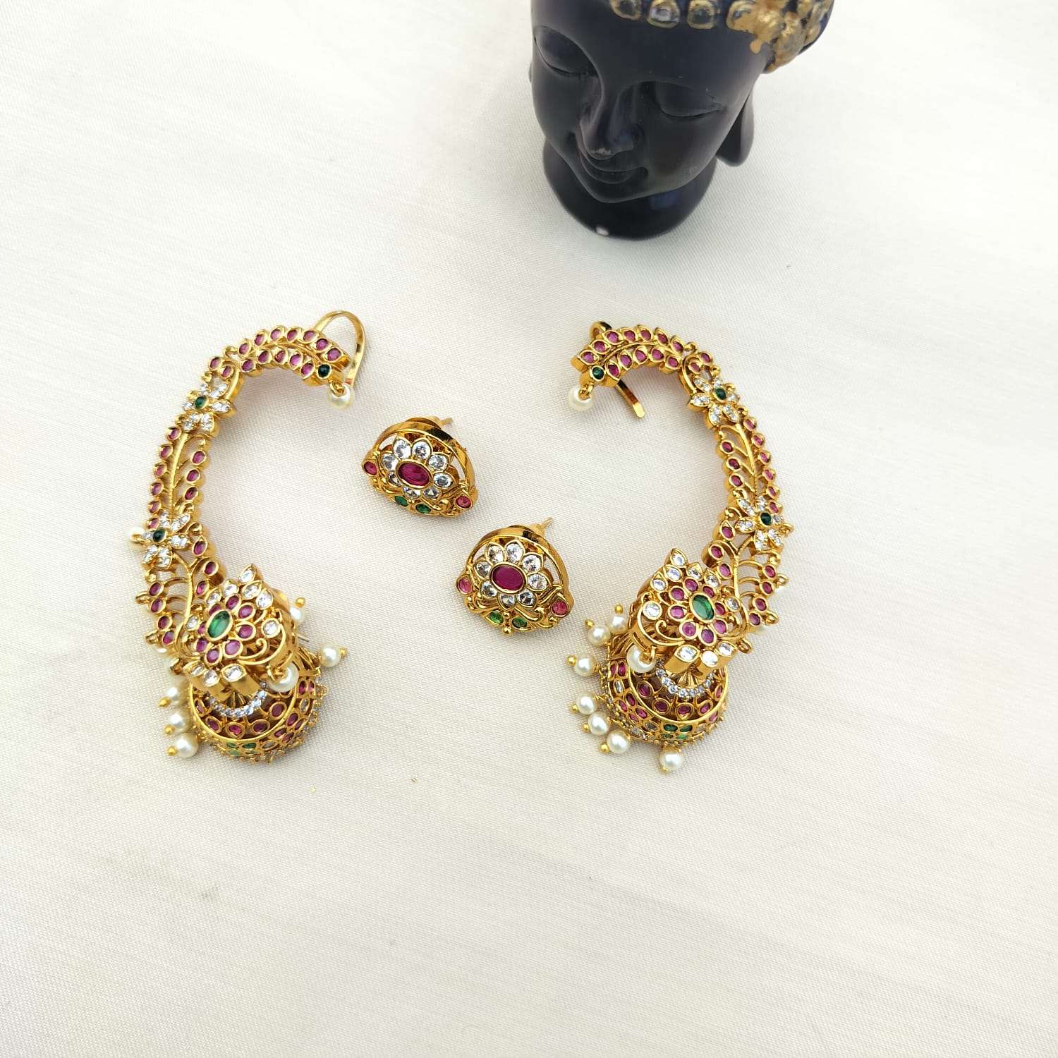 floral earcuff
