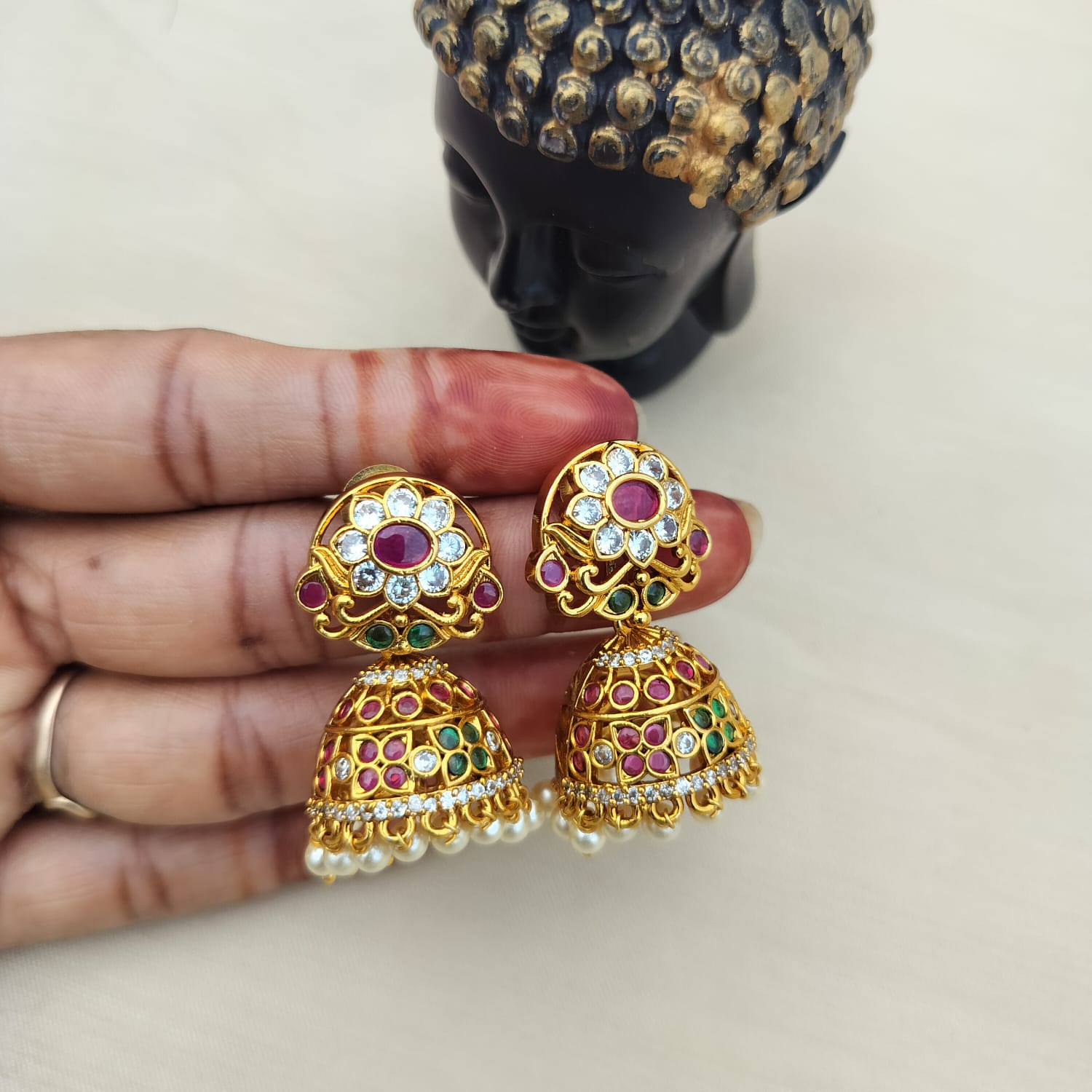 floral earcuff