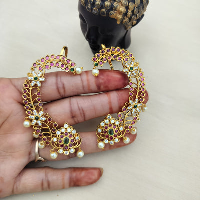 floral earcuff