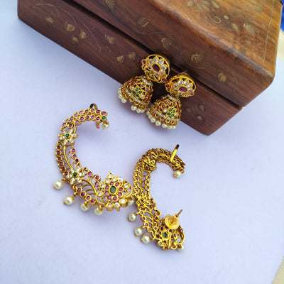 floral earcuff