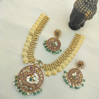 kempu necklace