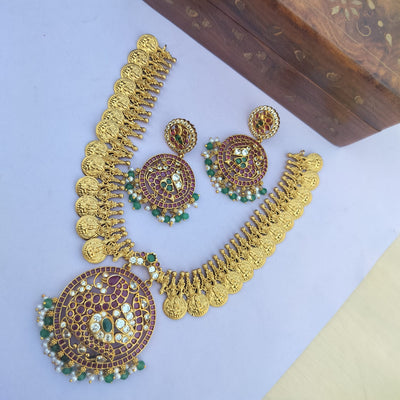 kempu necklace