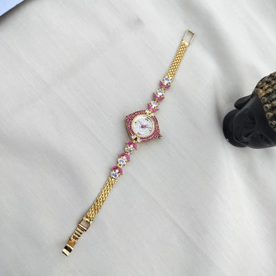 Gold replica watch