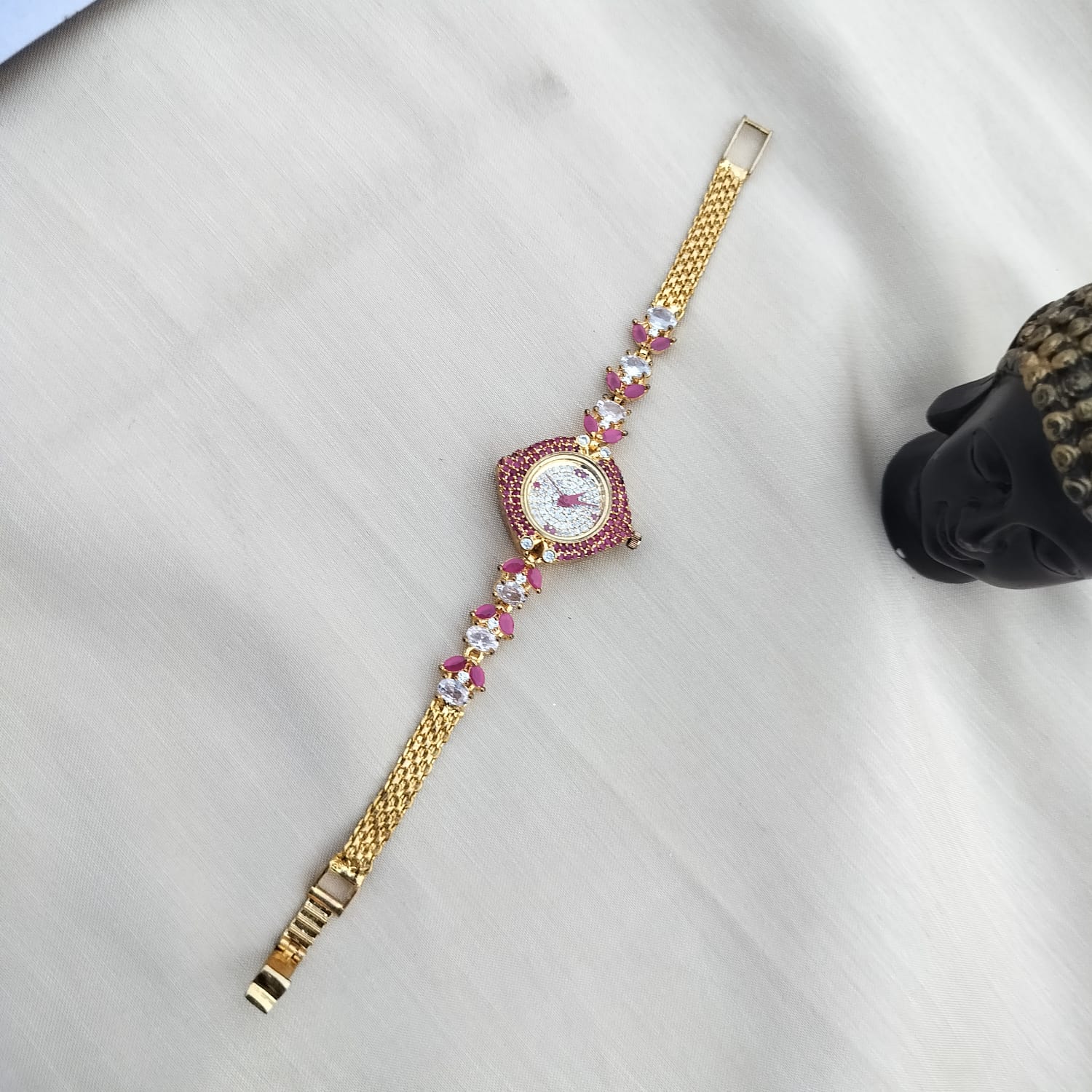 Gold replica watch