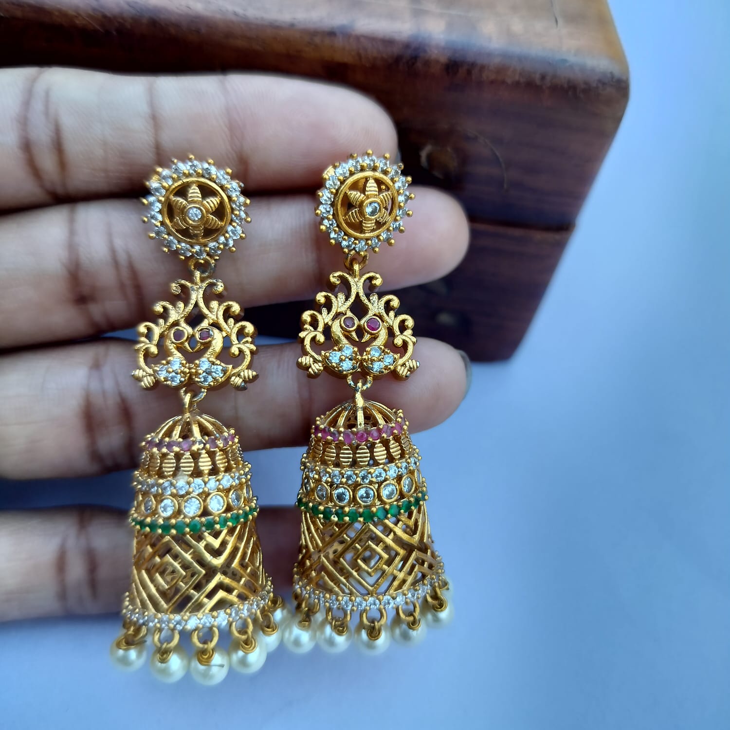 star Mini Bridal earing