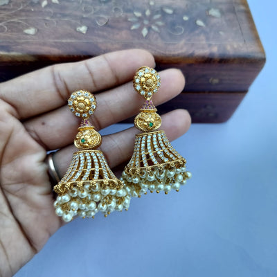floral mini earing