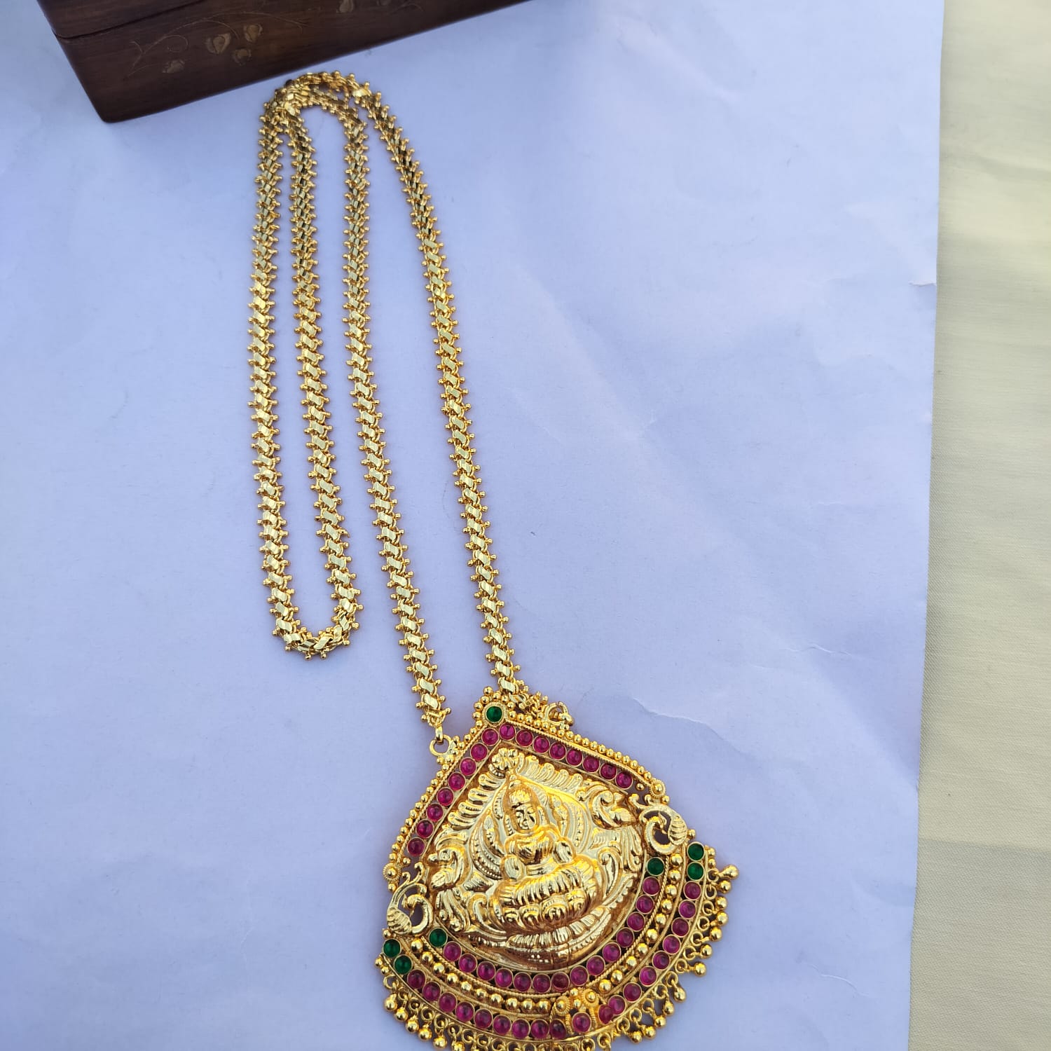 lakshmi dollar chain