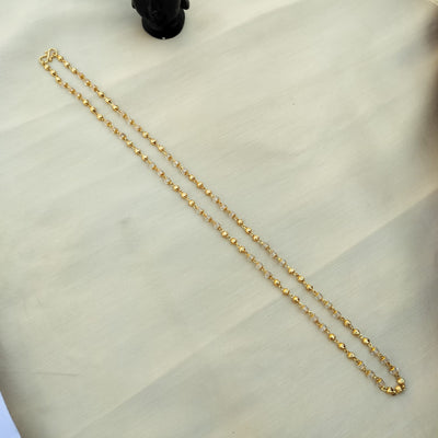 Golden & white Chain