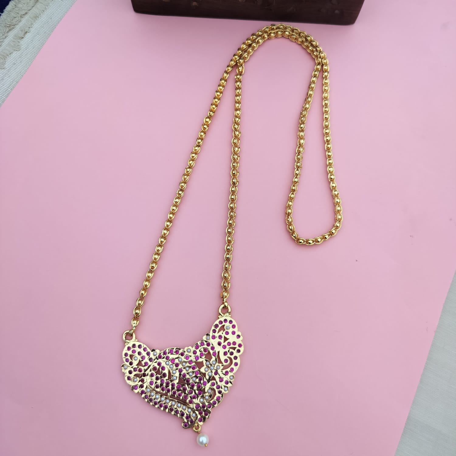 panchaloha dollar chain 