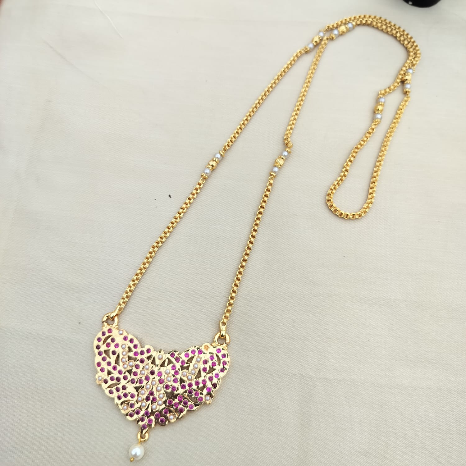 panchaloha dollar chain 