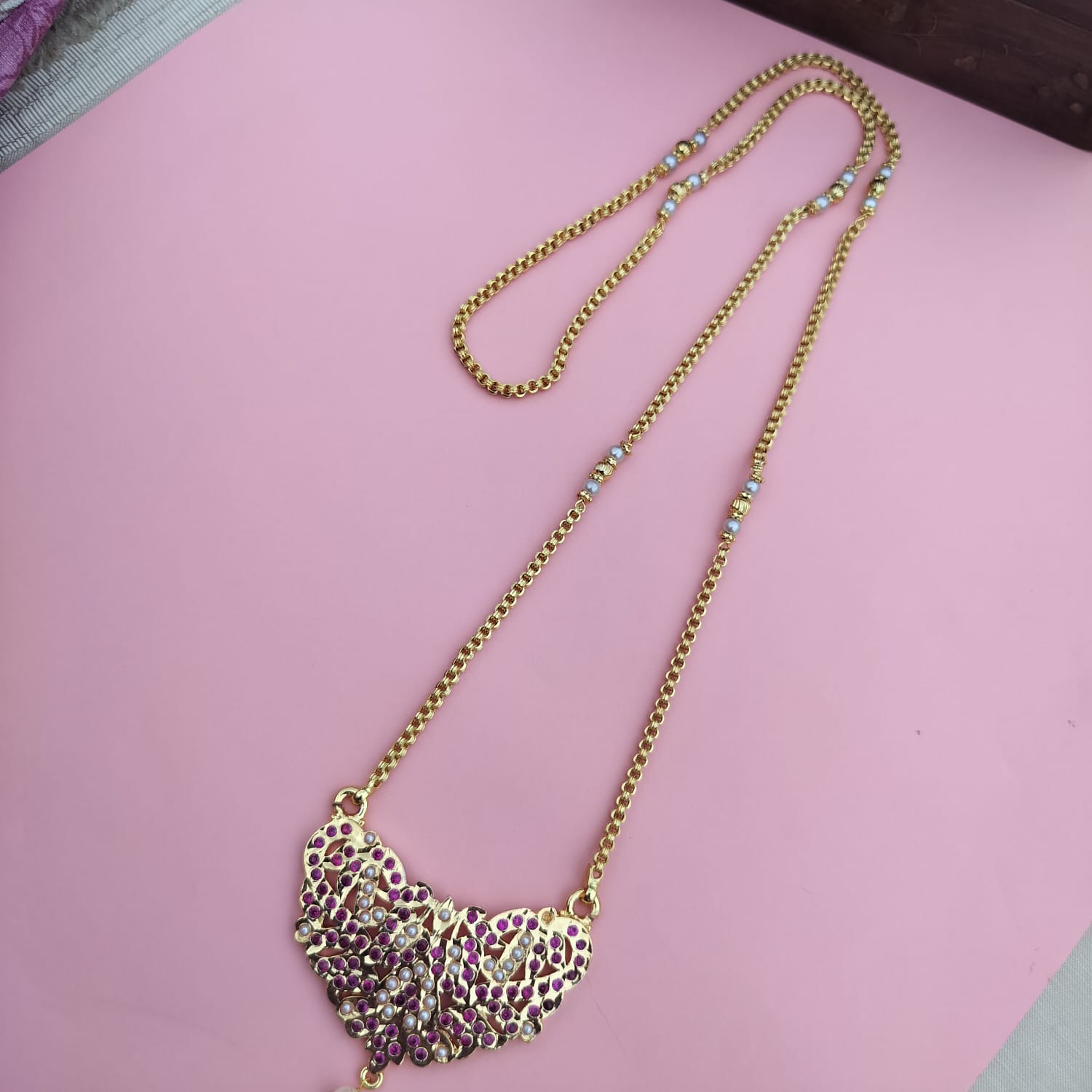 panchaloha dollaar chain 