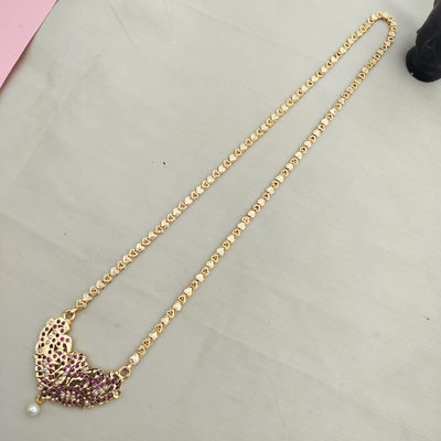 panchaloha dollar chain 