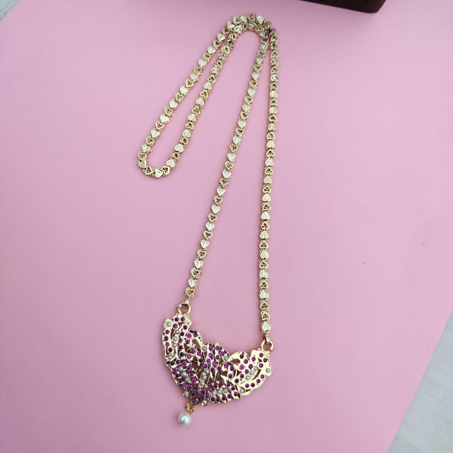 panchaloha dollar chain 