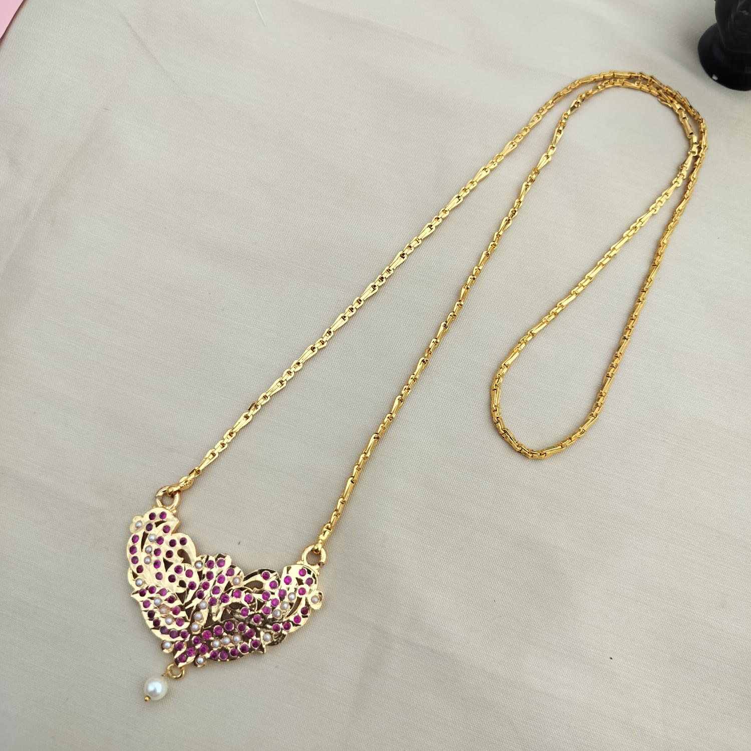 panchaloha dollar chain 