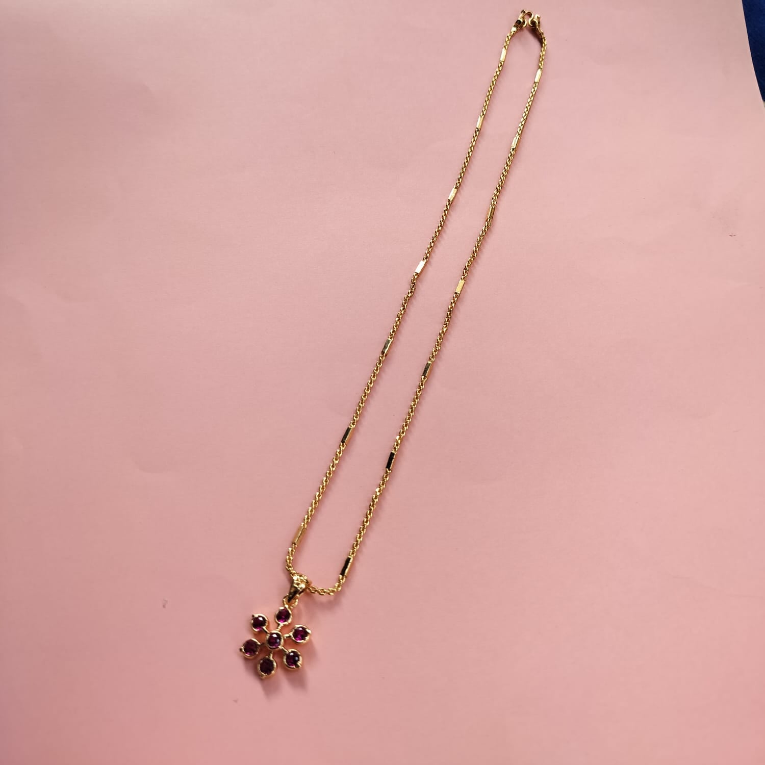 panchaloha dollar chain 