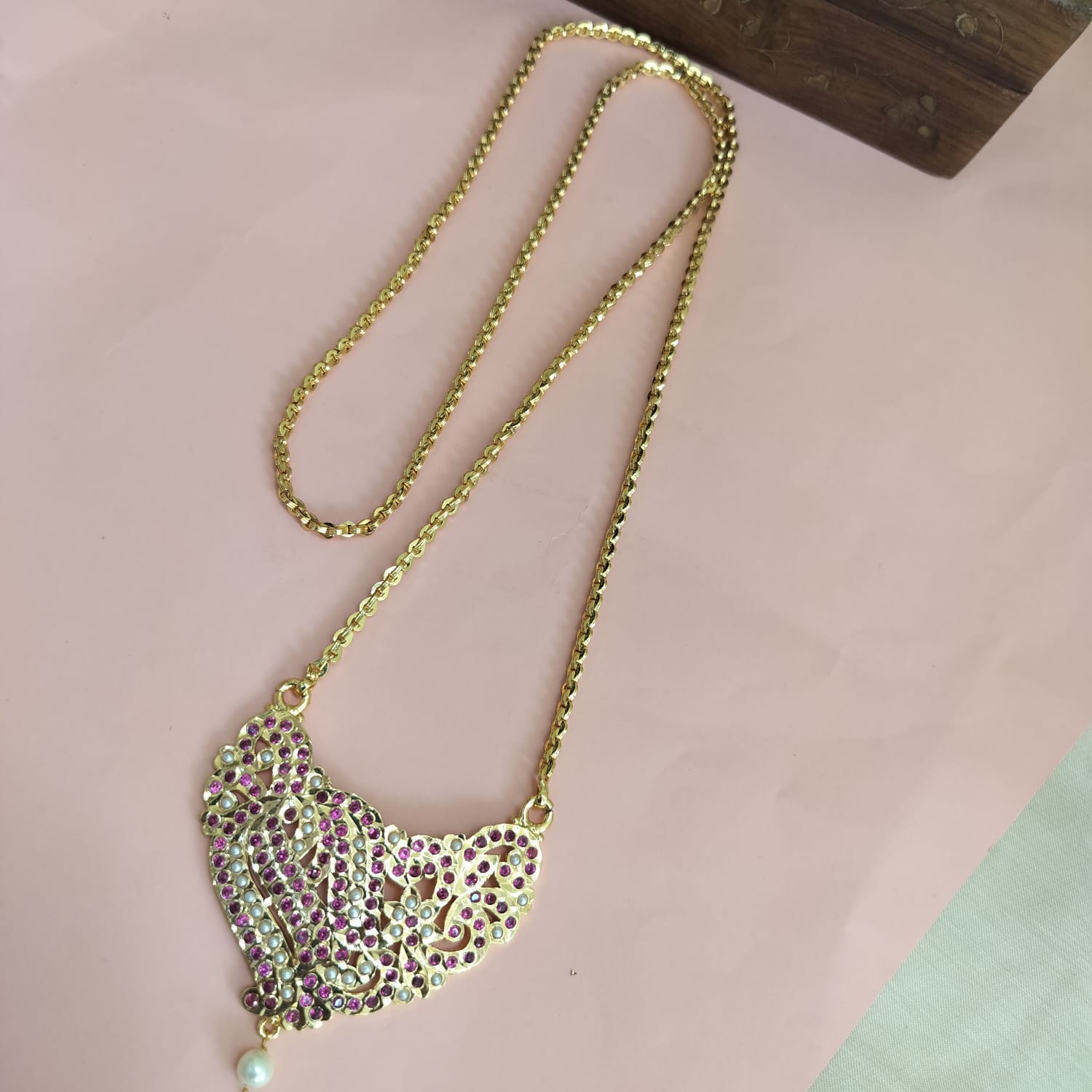 Vintage Panchaloha Pendent Chain