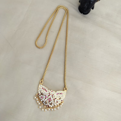 Meena Panchaloha Dollar Chain