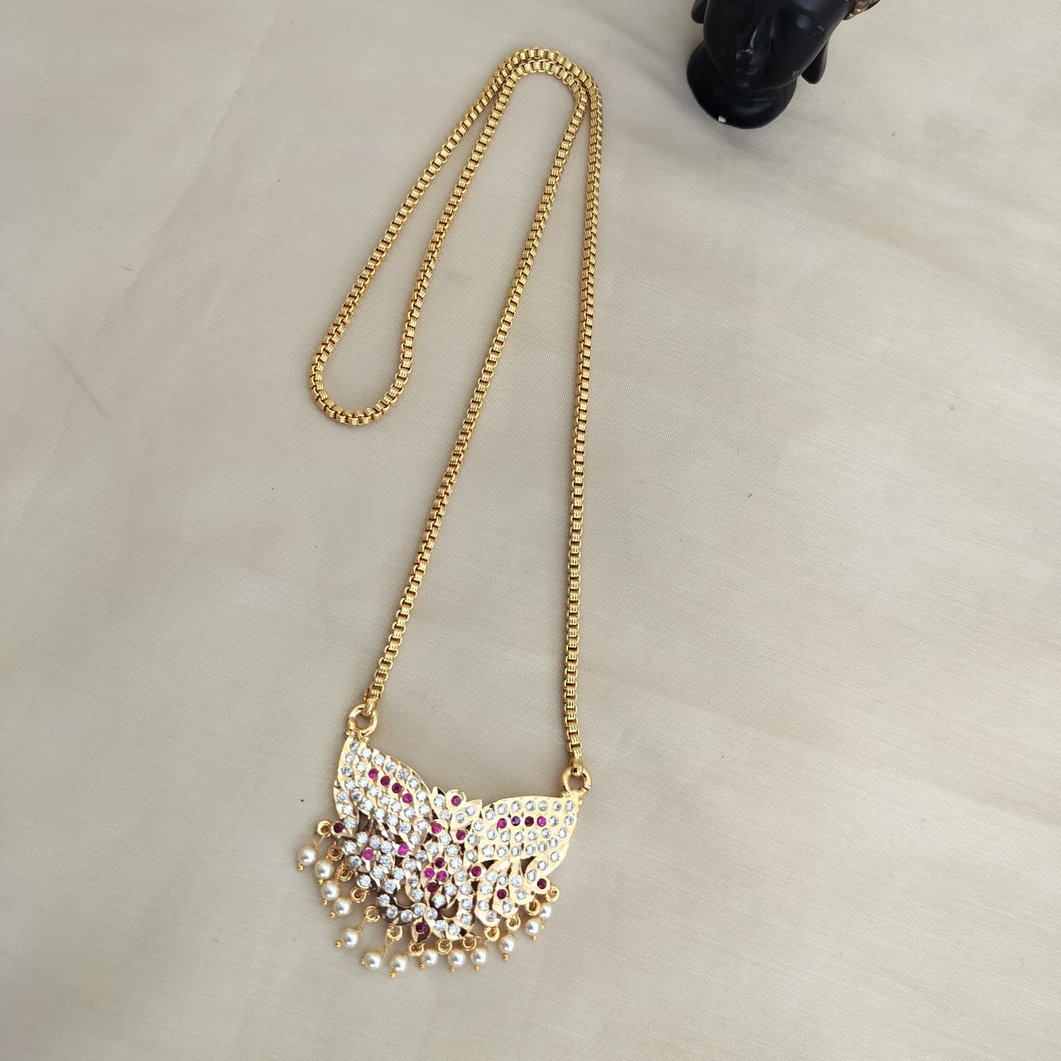 Meena Panchaloha Dollar Chain