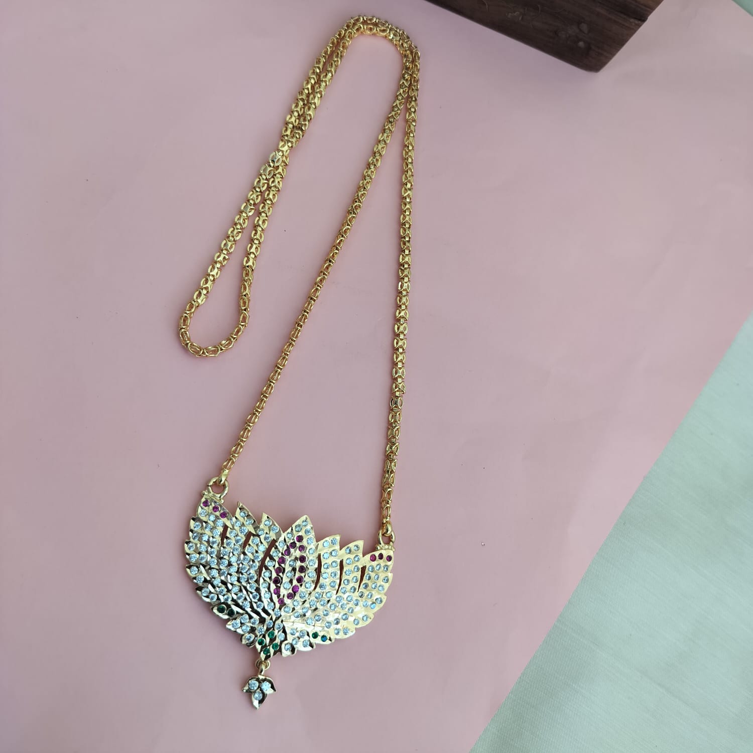 Ponni Panchaloha Dollar Chain