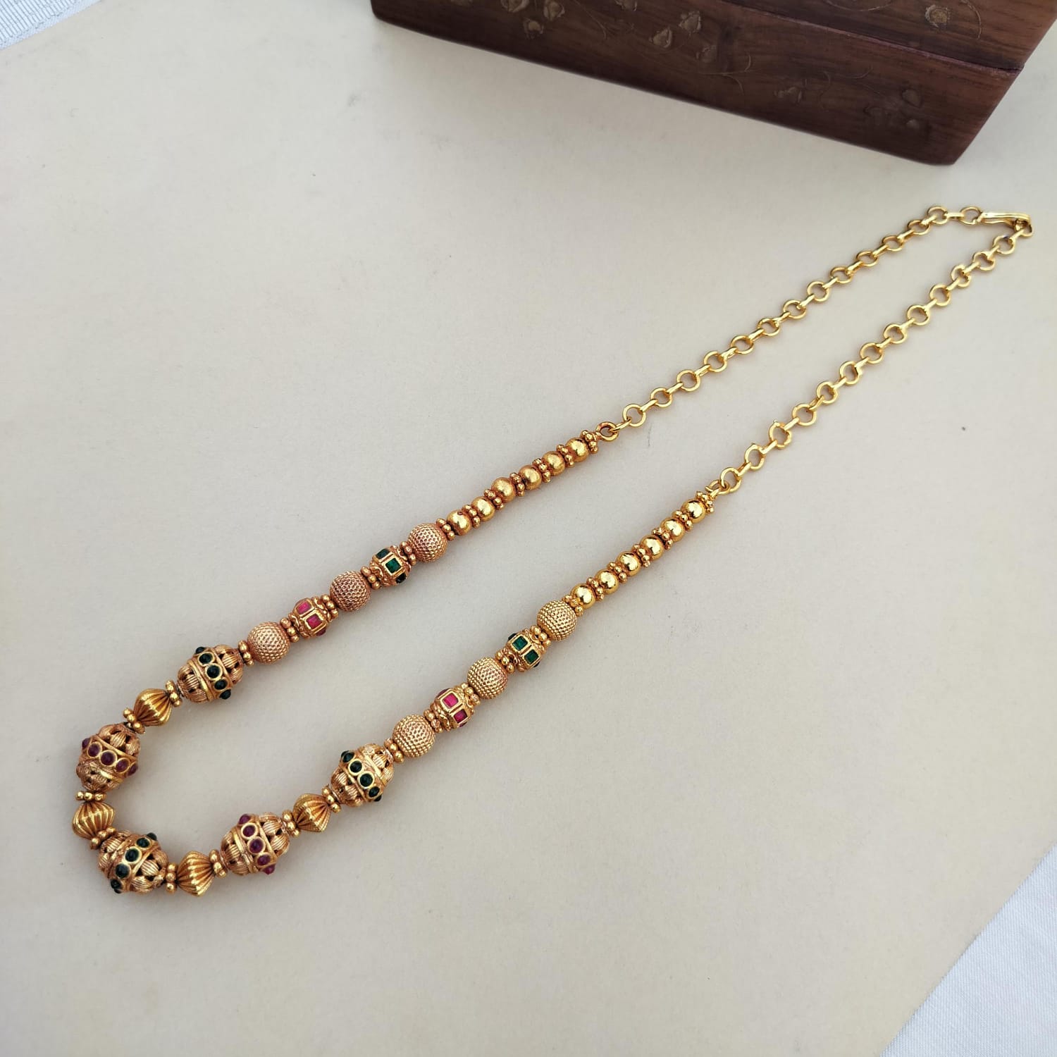 Panchaloha Ball Chain