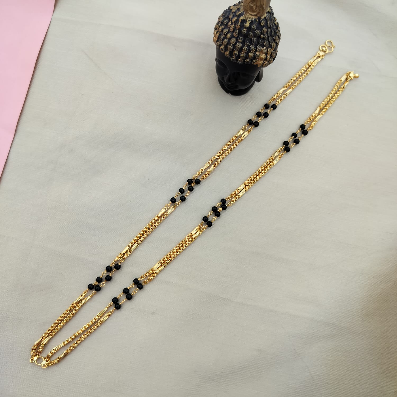 Karimani - Panchaloha Double Line Thali Chain
