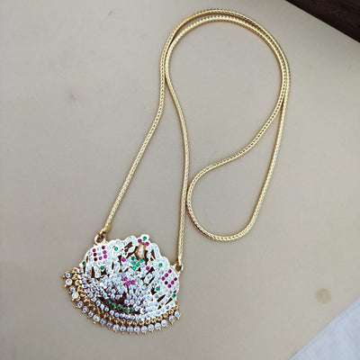 Lakshmi Panchaloha Dollar Chain V1