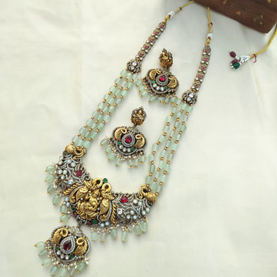 Lakshmi and Peacock Victorian Hara