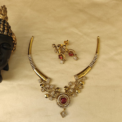 Swasti-Indo western Neckpiece