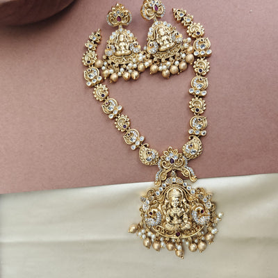 Poorinima-Nakshi Neckset