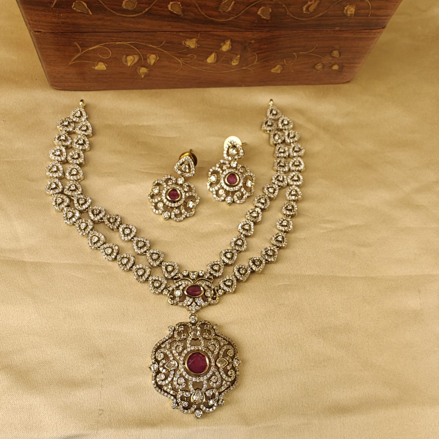 Amara-Layered Victorian Necklace