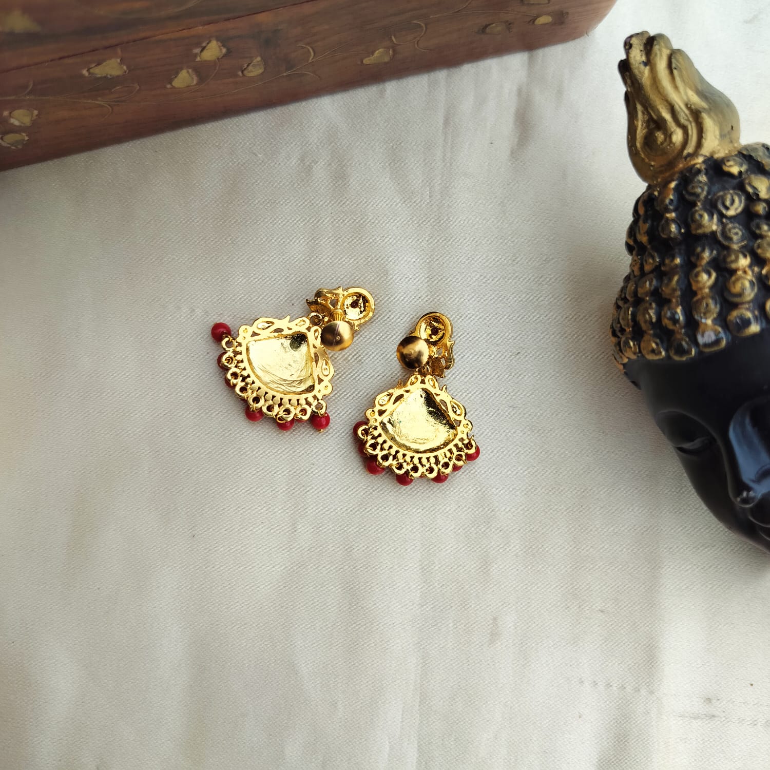 Sumi-gold replica earing