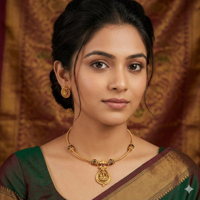 Lakshmi - Matte Neckpiece