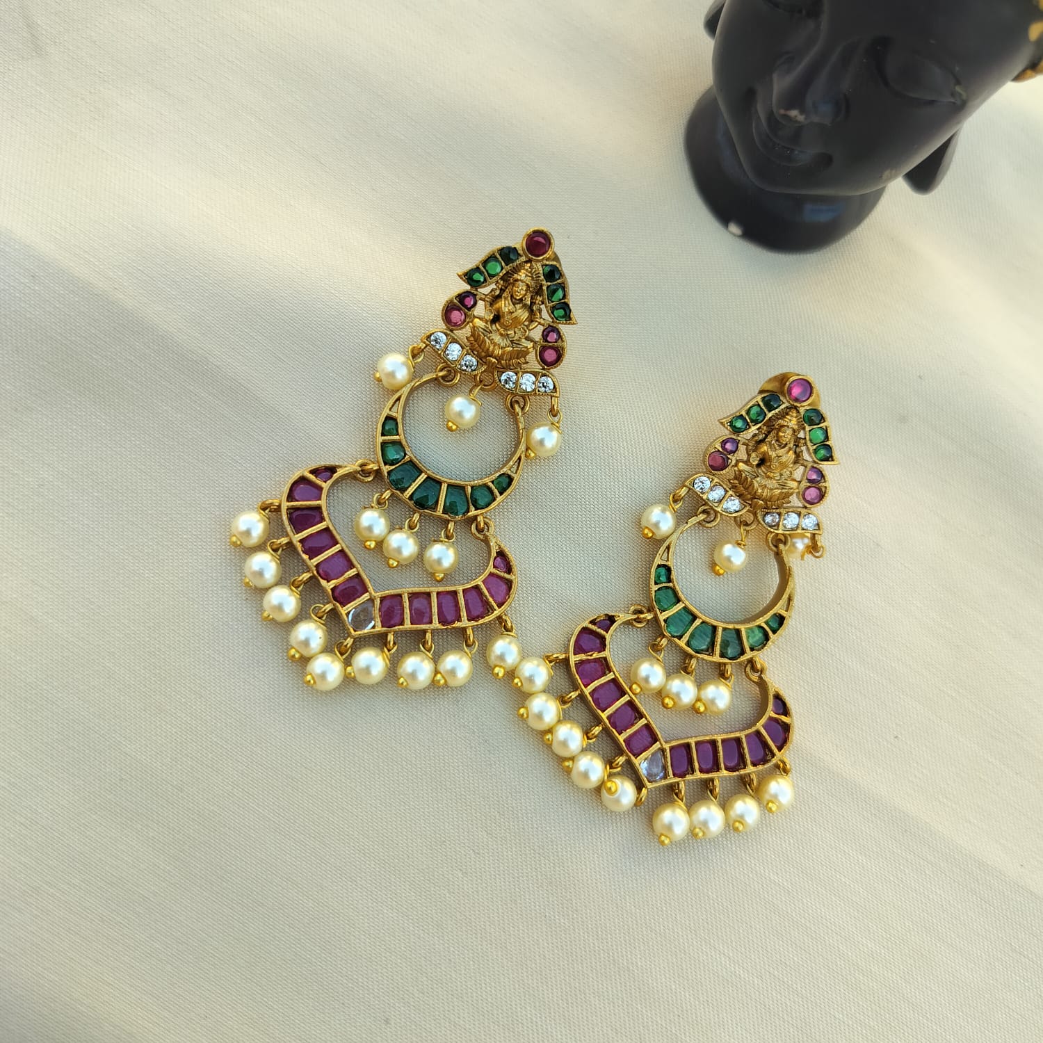 Lakshmi - Jadau Chanbali Earings