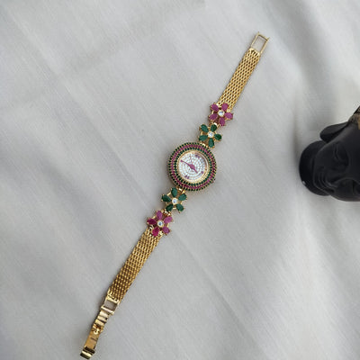 Floral - Gold Replica Watch