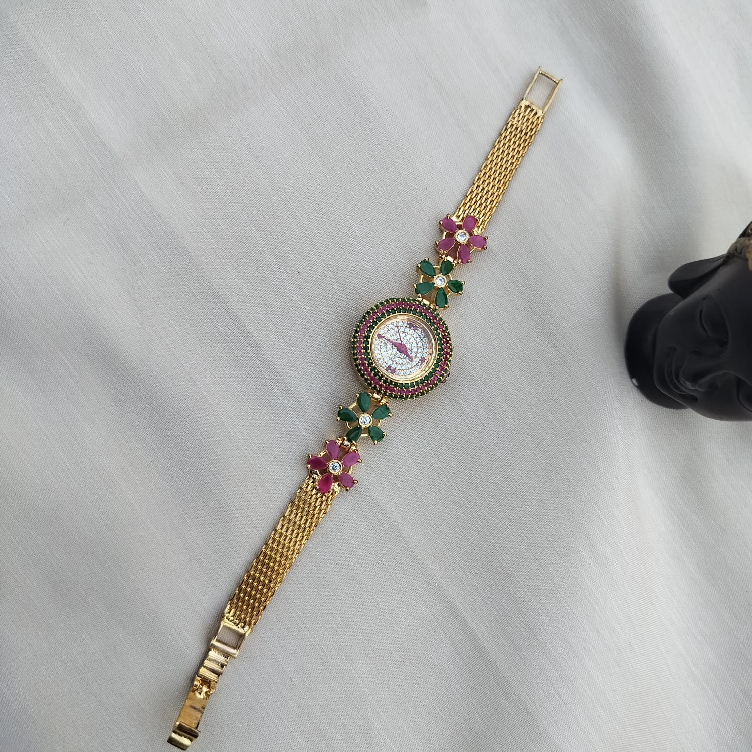 Floral - Gold Replica Watch