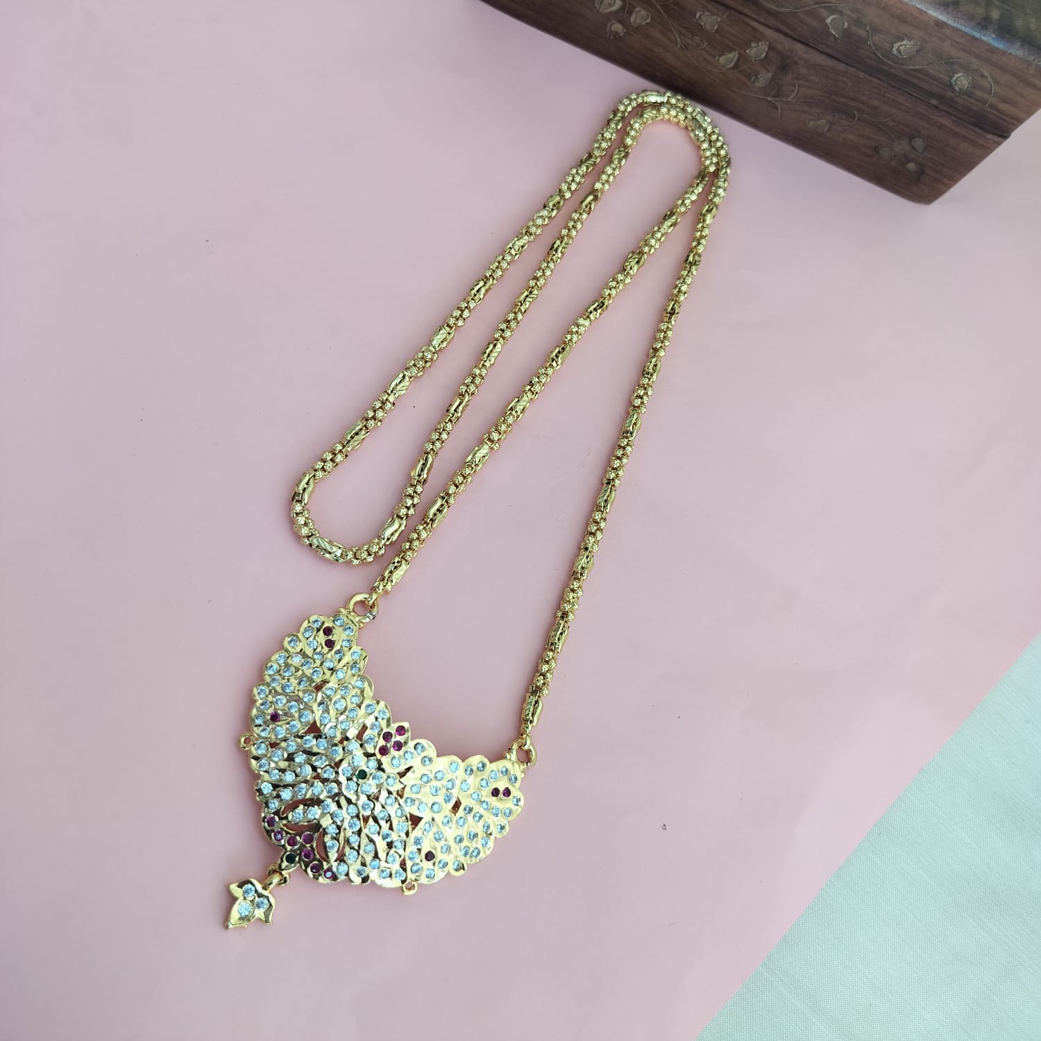Valli Panchaloha Dollar Chain