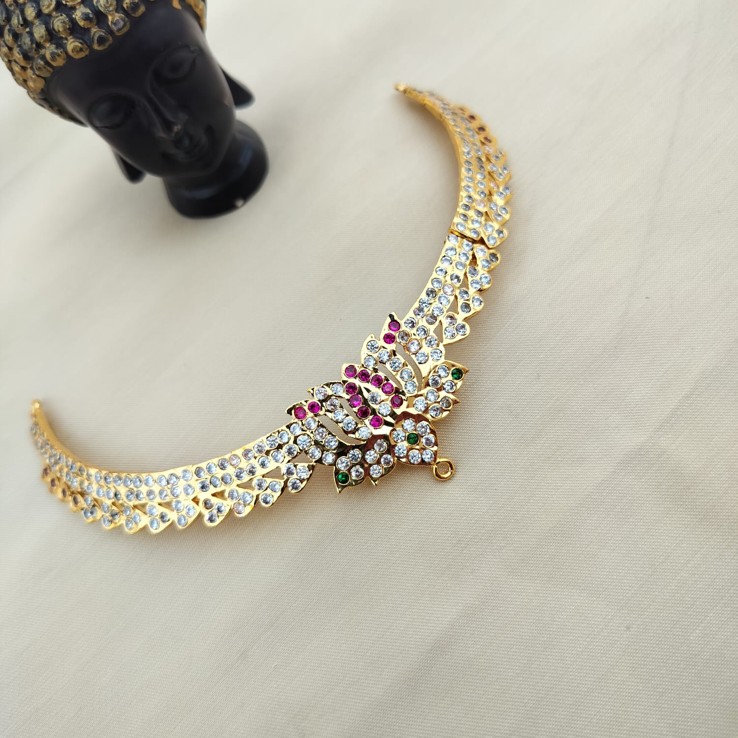 Lotus - Trendy Panchaloha Necklace