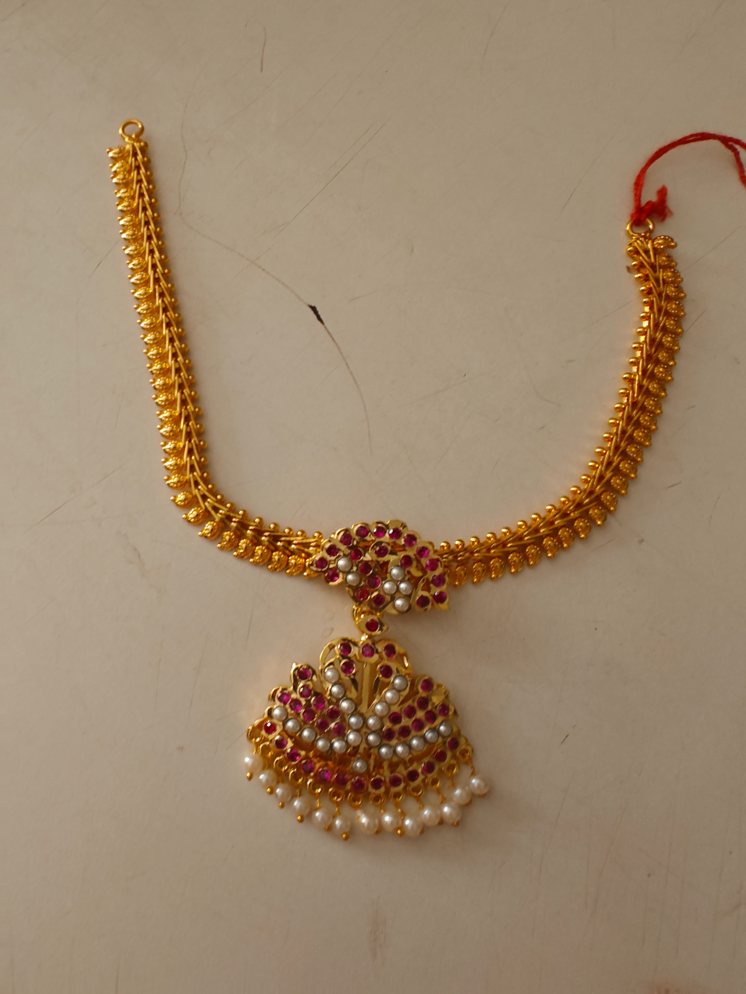 Panchaloha Necklace Pearl